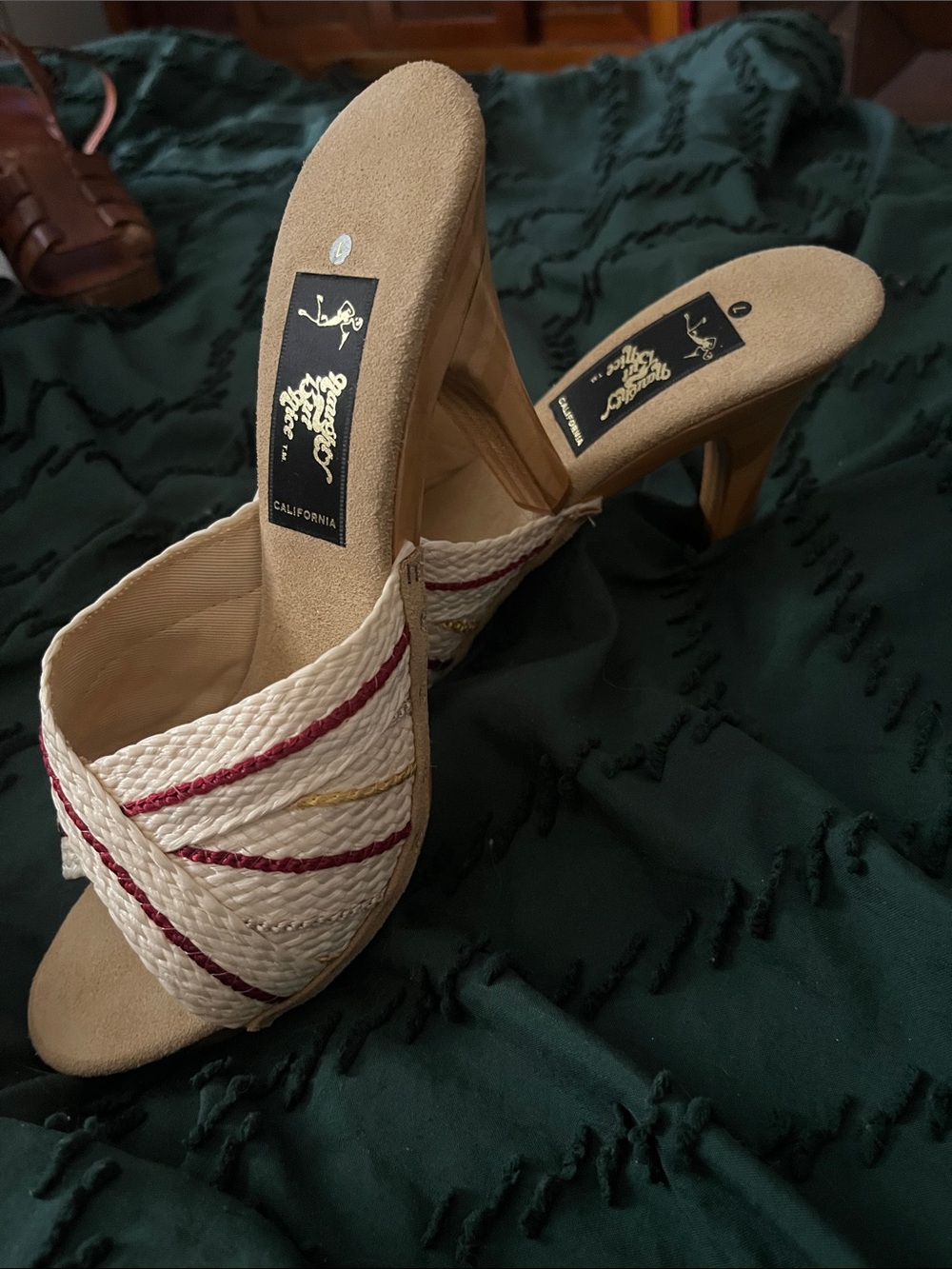 1970 vintage Naughty but Nice heels Rare and Mint!!